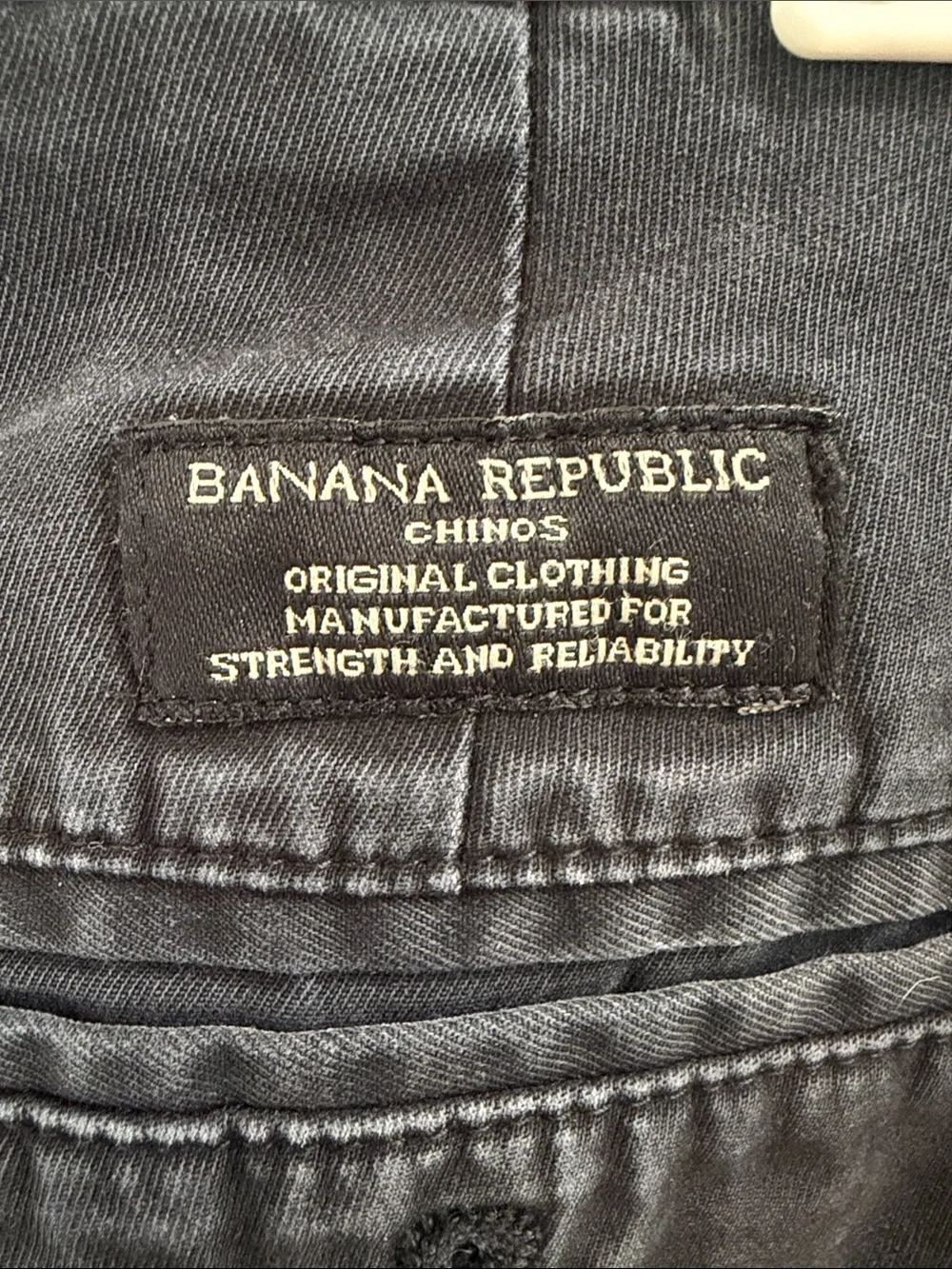 Banana Republic Black Men's Slim Chinos